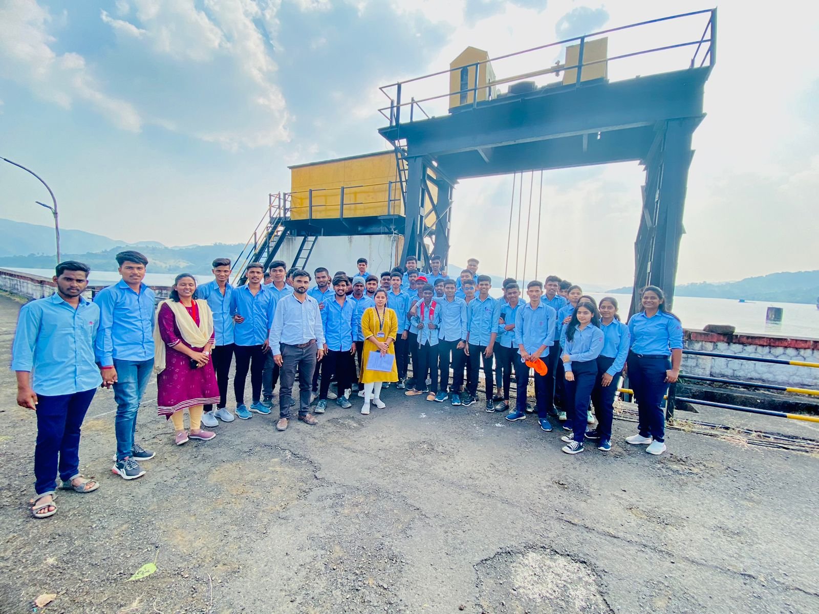 Site Visit to Panshet Dam under Subject Water Resource Engineering